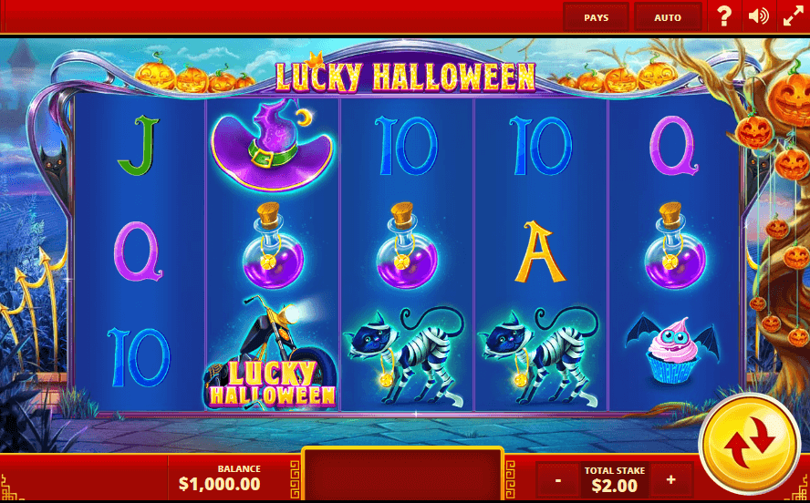 lucky halloween slot