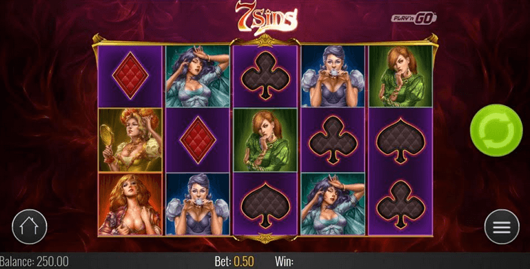 7 Sins Slot mobil