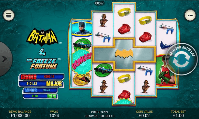 Batman & Mr Freeze Fortune Slot mobil