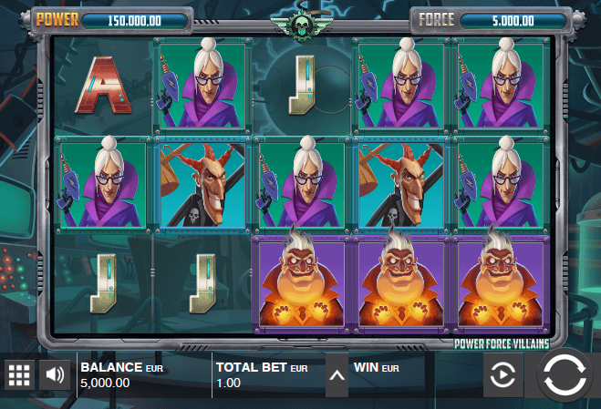 Power Force Villains Slot