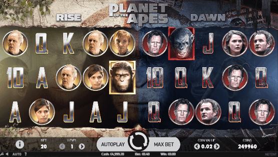 Planet der Affen Slot