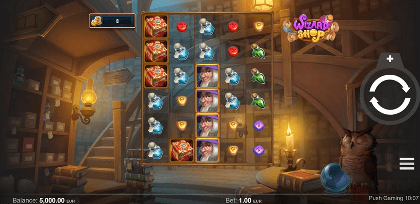 Wizard Shop Slot mobil