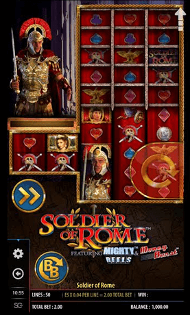 Soldier of Rome slot mobil