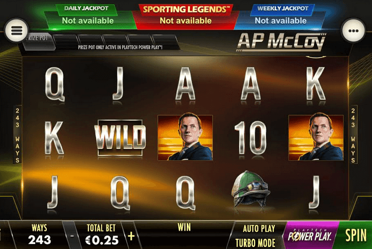 AP McCoy: Sporting Legends Slot Mobil