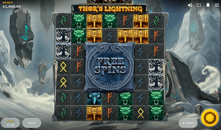 Thor's Lightning Slot Mobil