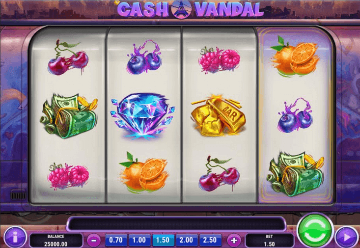 Cash Vandal Slot Mobil