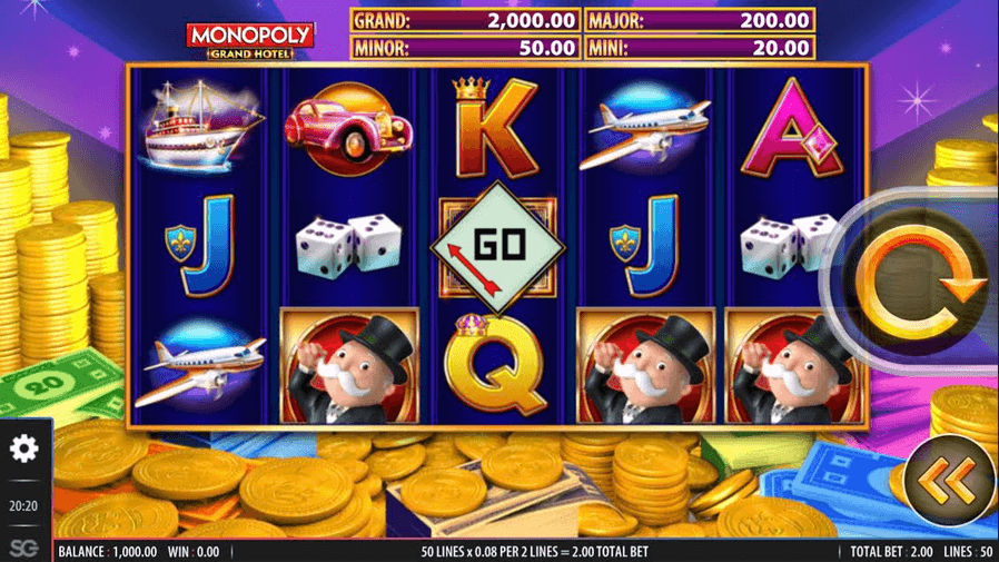Monopoly Grand Hotel Slot Mobil
