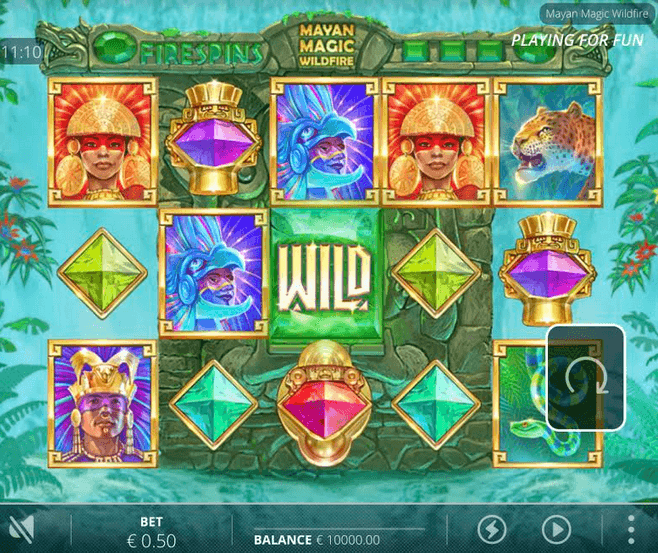 Mayan Magic Wildfire Slot mobil