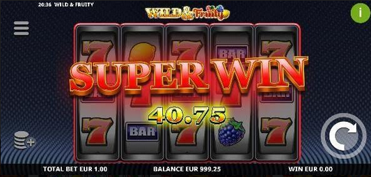 Wild and Fruity Slot Mobil