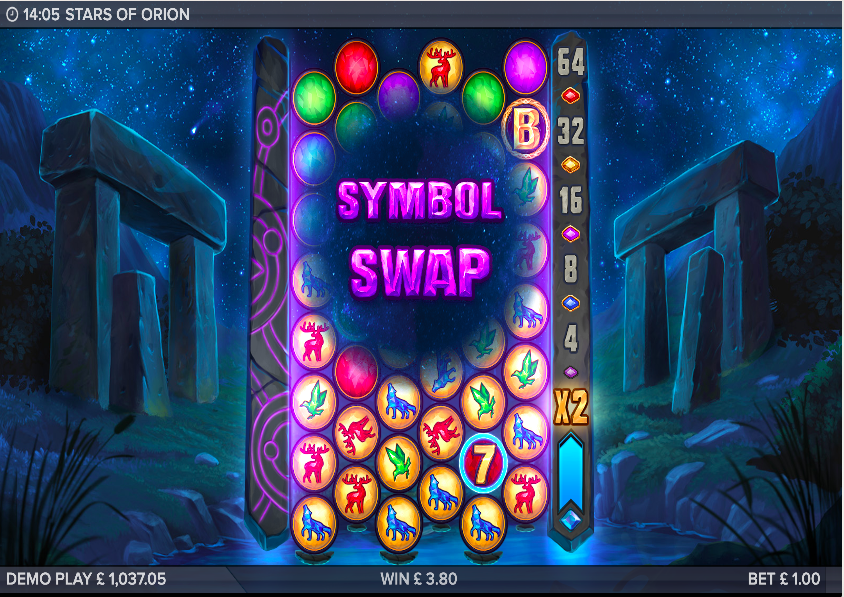 Stars of Orion Slot Feature Swap